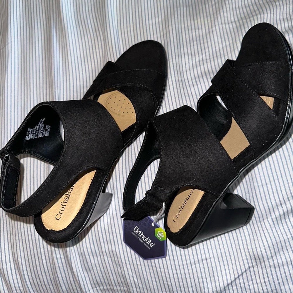Black heels size 8.5